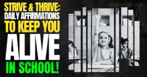 Strive & Thrive: Daily Affirmations to Keep You Alive (In School!)