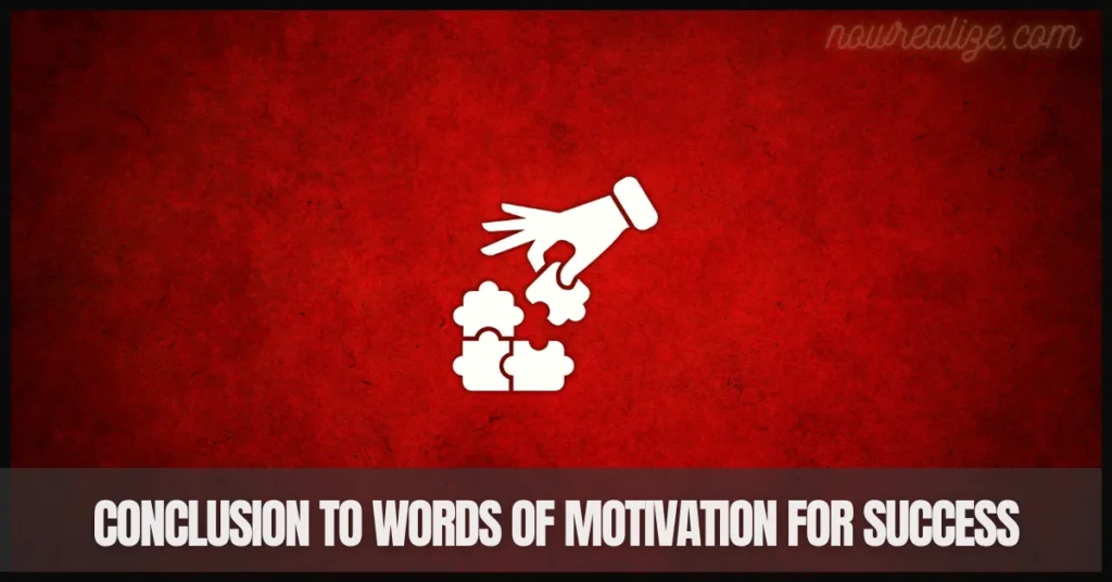 Words of Motivation for Success