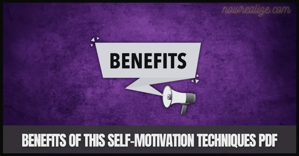 Self-Motivation Techniques PDF