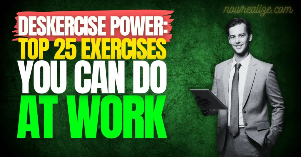 Exercises You Can Do at Work