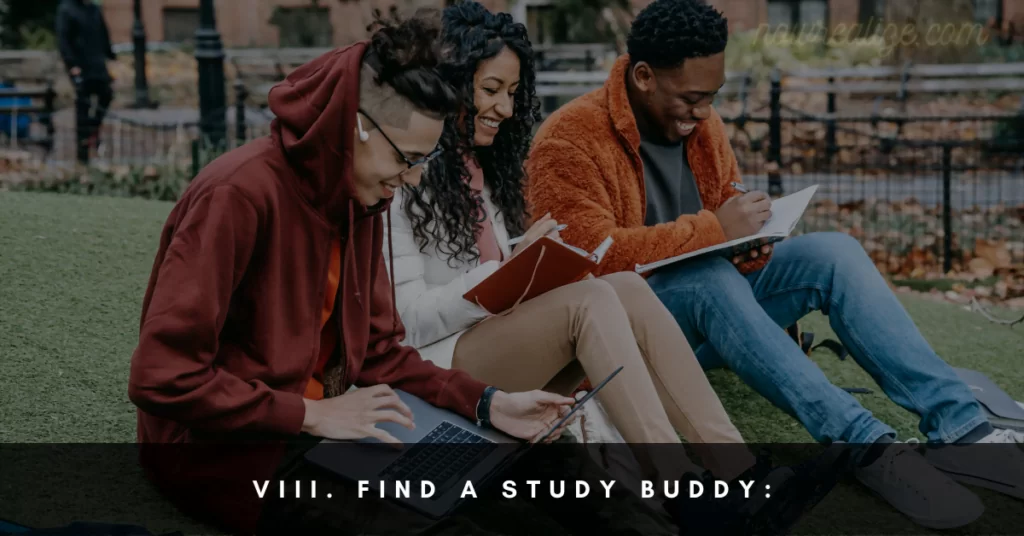 Find a Study Buddy