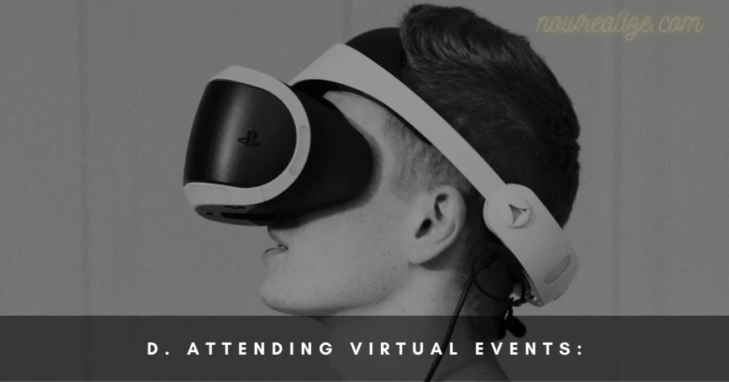 Attending Virtual Events