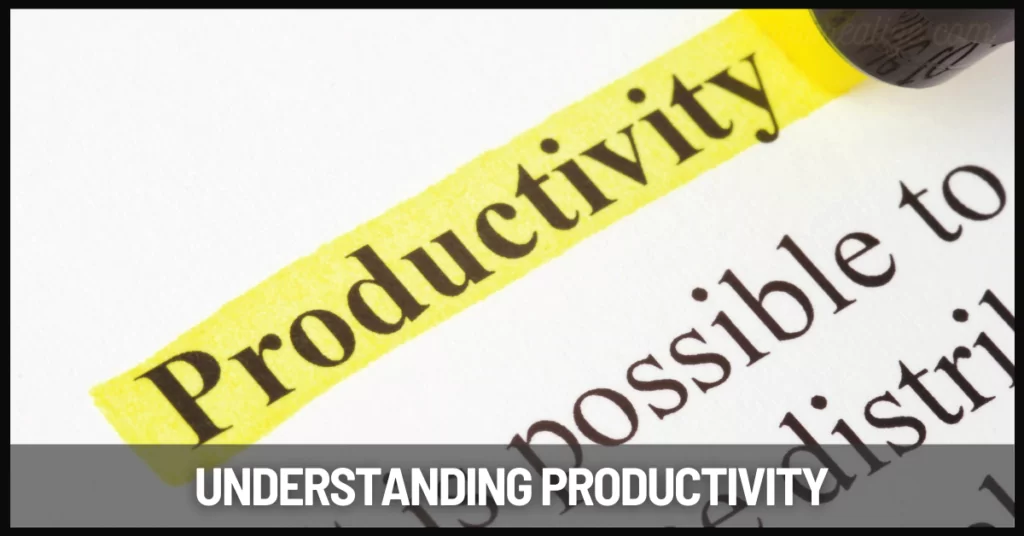 Motivation and productivity